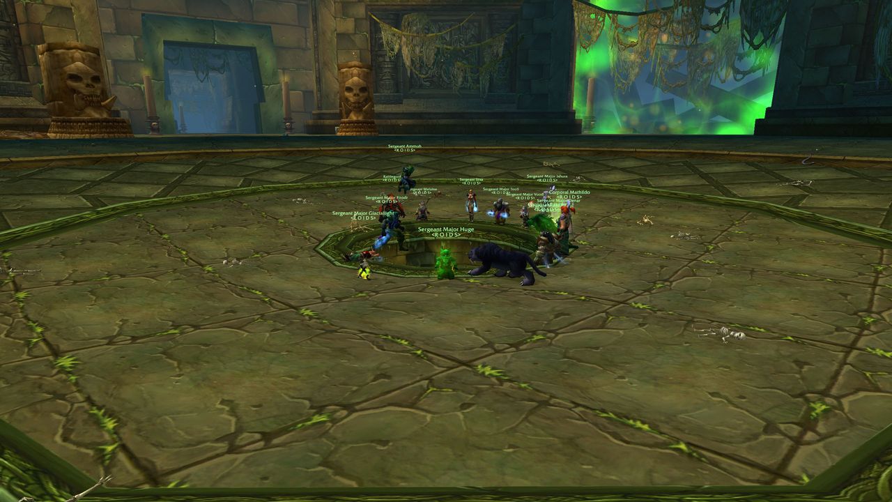 The raid in the Sunken Temple