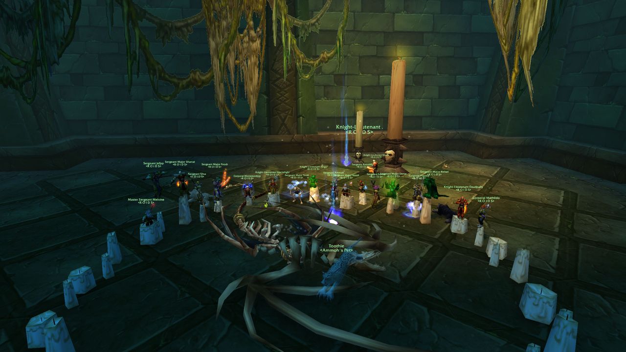 The raid in the Sunken Temple, a second night